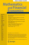 Mathematics and Financial Economics雜志封面